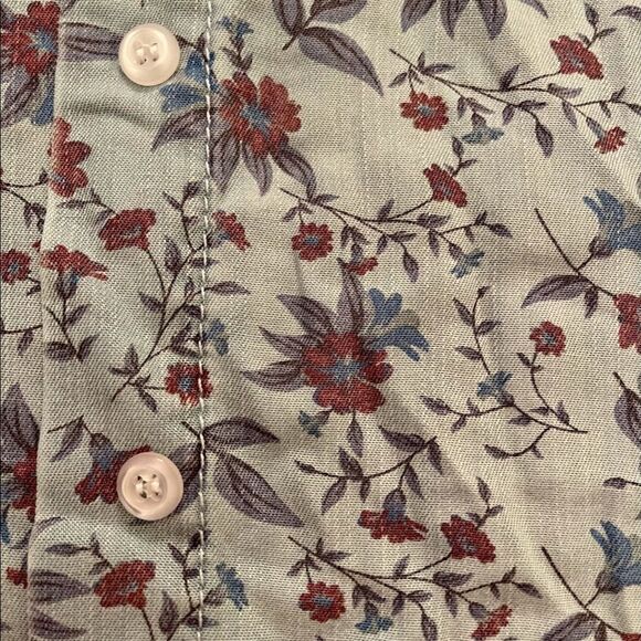 NWOT Velvet Heart Sz M Tencel Floral Button Up - Picture 7 of 10